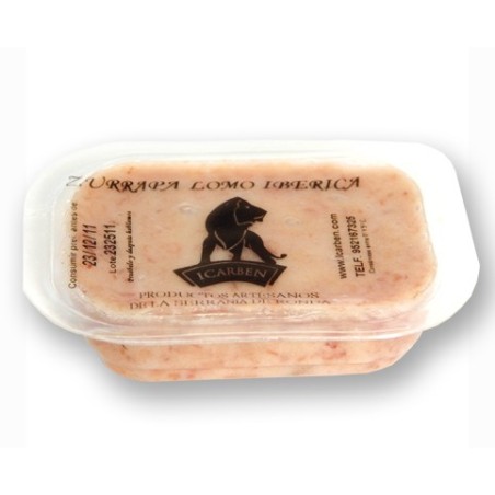 Zurrapa De Lomo De Cerdo Con Manteca Iberica Porciones 25 Grs