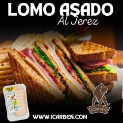 FINAS LONCHAS DE LOMO ASADO AL JEREZ 100G