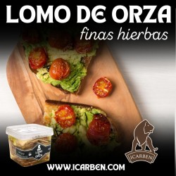 LOMO DE ORZA  EN ACEITE A LAS FINAS HIERBAS 1KG