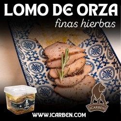 LOMO DE ORZA  EN ACEITE A LAS FINAS HIERBAS 1KG