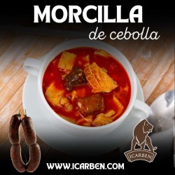 MORCILLA DE CEBOLLA 350 GR APROX