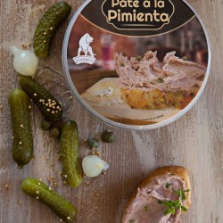 PATE A LA PIMIENTA  250 GR