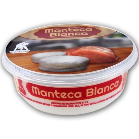 Manteca blanca de cerdo iberico. comprar manteca de cerdo ibérica, embutidos online manteca para freir 