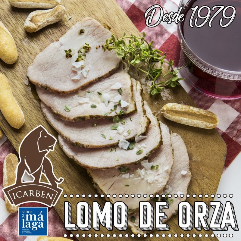 lomo de orza en aceite a las finas hierbas